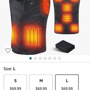 Heated Vest, women or mens